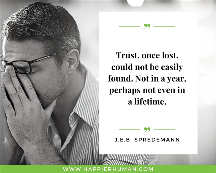 Broken Trust Quotes - 