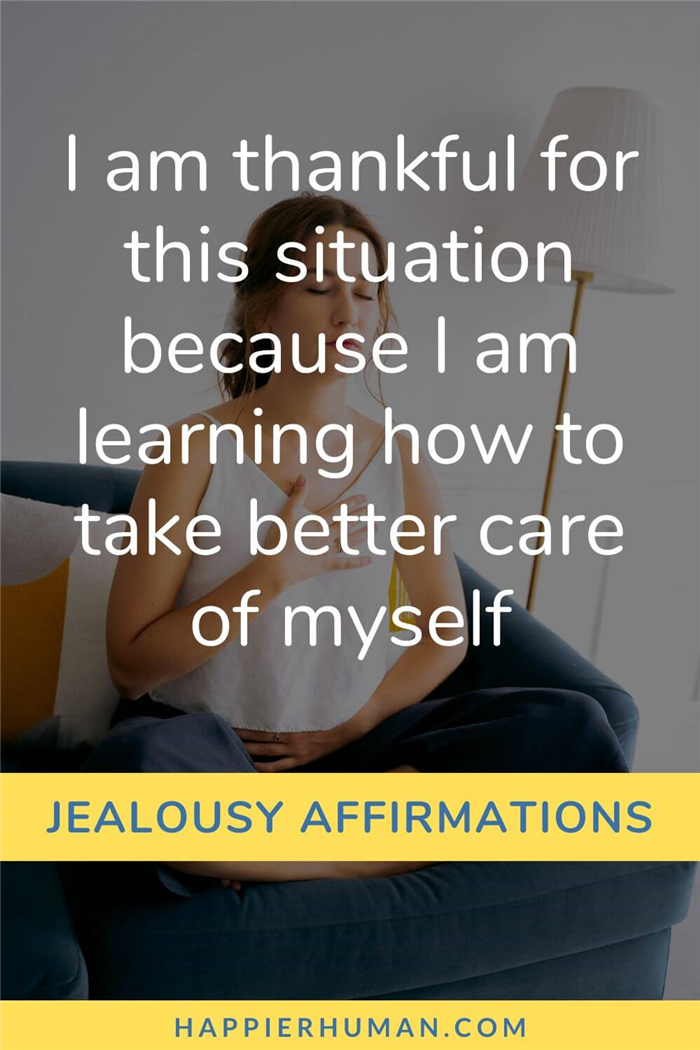 Аффирмации для ревности - Я благодарна за эту ситуацию, потому что я учусь лучше заботиться о себе |Аффирмации для ревности |Аффирмации для неуверенности в отношениях |Аффирмации для ревности