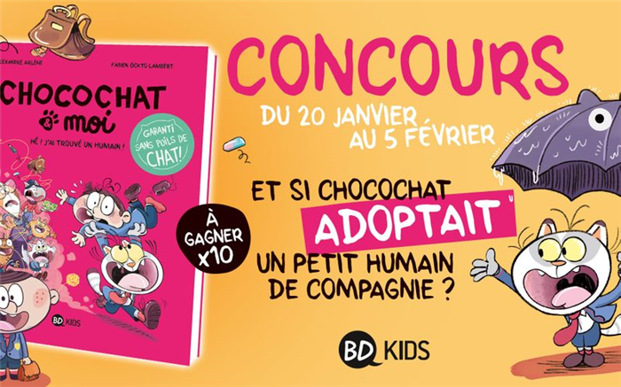 Попробуйте выиграть первый том новой серии комиксов Chocochat et moi!