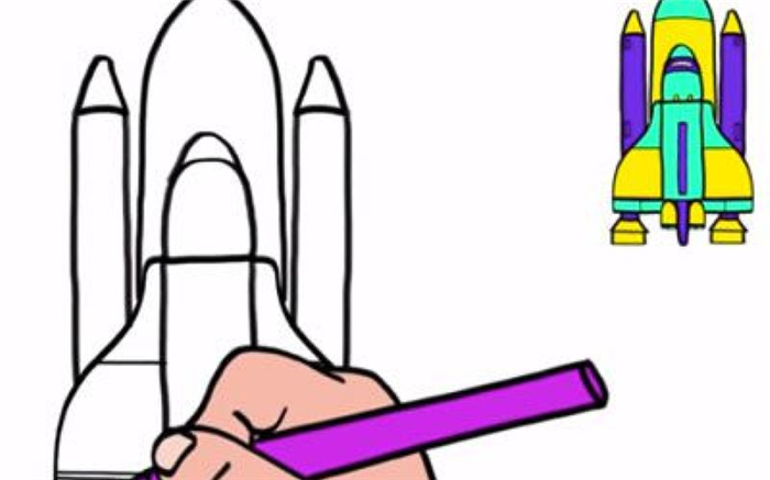 Как нарисовать ракету?