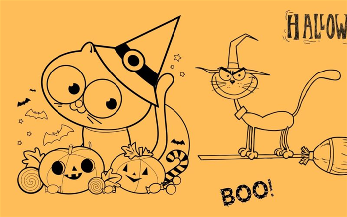 30 страниц раскрасок на Хэллоуин для ваших демонов