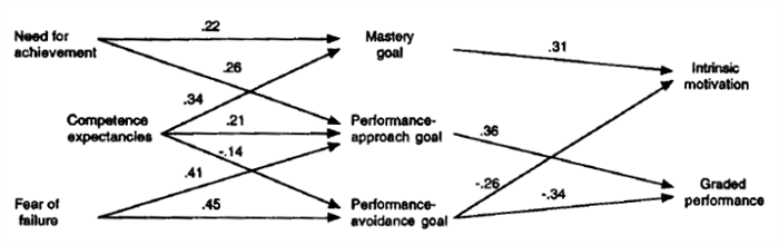 Трихотомическая, иерархическая модель мотивации достижения