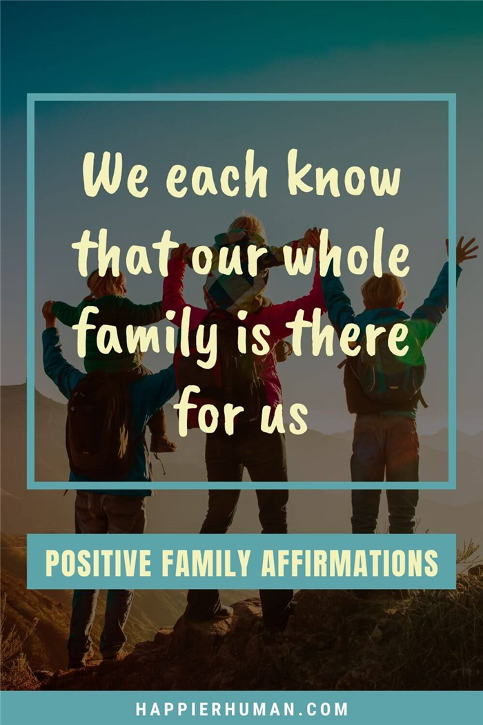 Семейные аффирмации - Моя семья знает, что может доверять мне в заботе и уважении |Здоровые семейные аффирмацииХристианские семейные аффирмации