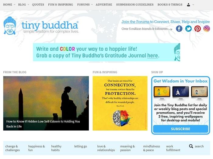 Блог Крошечного Будды |Блог Блаженного Разума |Как начать блог об осознанности