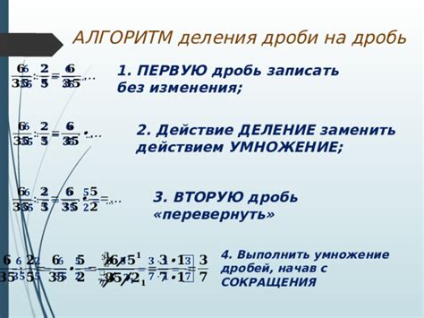 Альтернативные методы деления без сокращения знаменателя