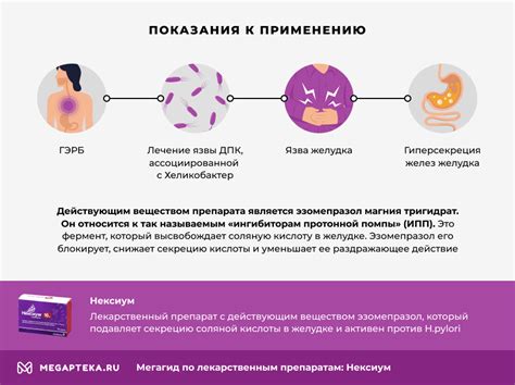 Важная информация перед началом приема Нексиума