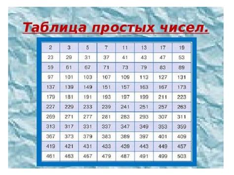 Влияние простых чисел на число 819