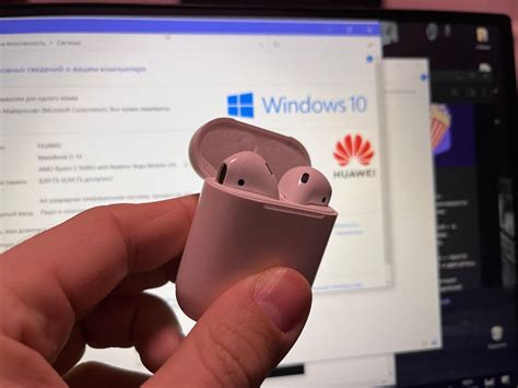 Возможности использования Airpods с ноутбуком Huawei Matebook