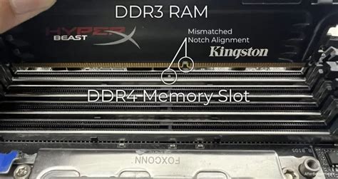 Возможно ли использовать память DDR3 в слотах DDR4?