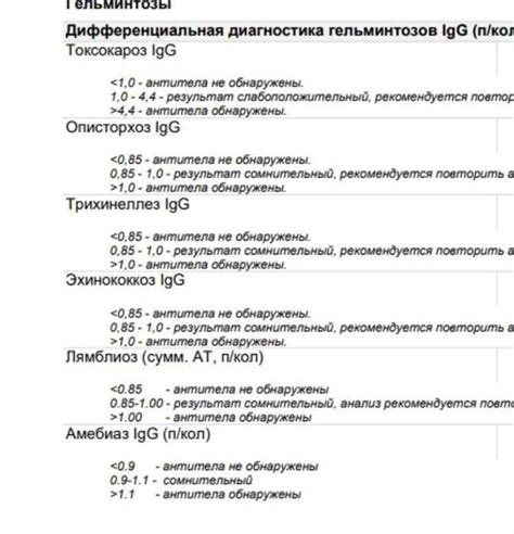 Возможные ограничения обнаружения паразитов колоноскопией