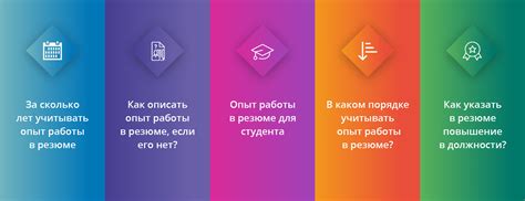 Возраст и опыт работы