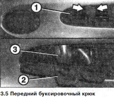 Где лучше устанавливать буксирующий крюк?