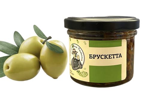 Готовые продукты на основе рассола от оливок и маслин