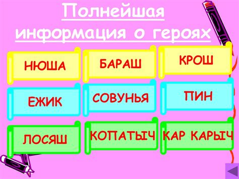 Информация о главных героях "Живой стали"