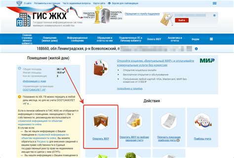 Какие ограничения существуют при получении данных по лицевому счету?