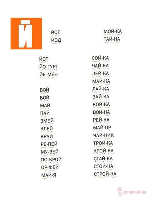 Как правильно произносить слова с буквой й и предшествующей гласной?