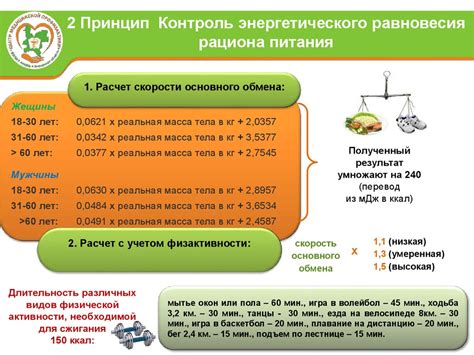 Контроль питания и рациона