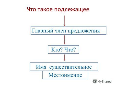 Местоимение как главный субъект предложения