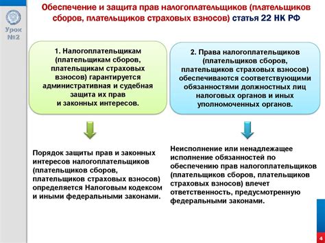 Обязанности налогоплательщиков