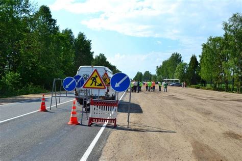 Основные проблемы дорожных работ во время дождя