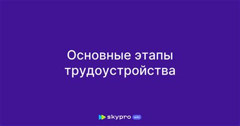 Основные этапы трудоустройства в ГАИ с категорией В