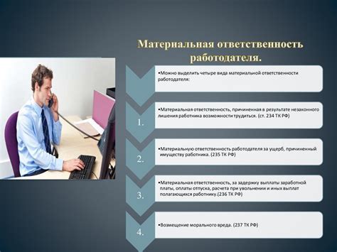 Ответственность работодателя