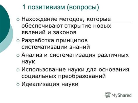 Открытие новых принципов и законов