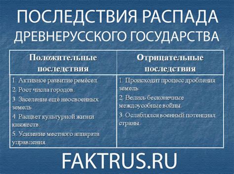 Положительные последствия для государства