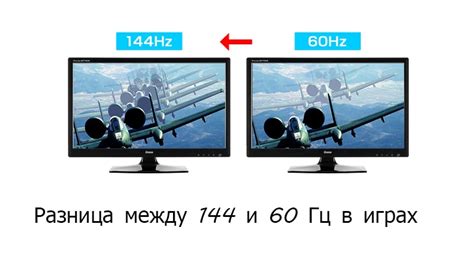 Понимание разницы между частотами обновления экрана - 75 и 144 гц