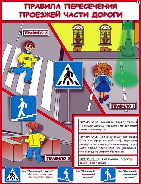 Правила для пешеходов: переход дороги и поведение на тротуаре