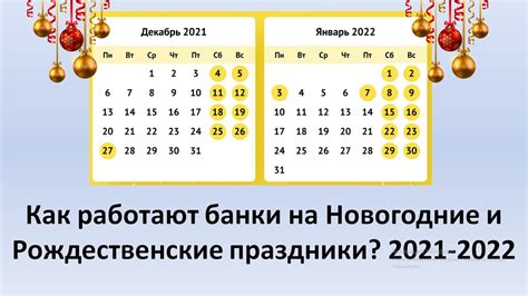 Расписание работы кассовых банков на новогодние праздники