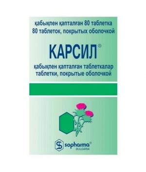 Рекомендации по применению Карсила при поносе