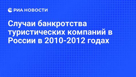 Случаи банкротства банков в России