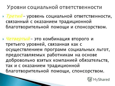 Уровень ответственности предоставляемых справок