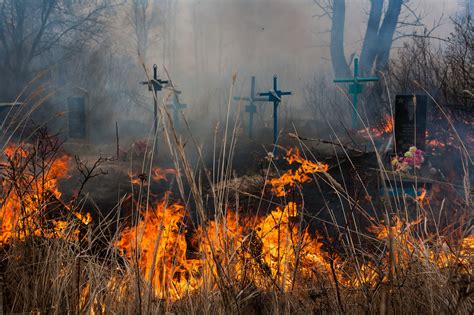 Что означает, когда во сне горит кладбище?