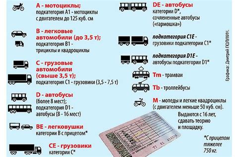 Шаги для получения прав категории "С"