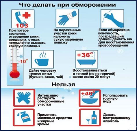  Предотвращение обморожений 